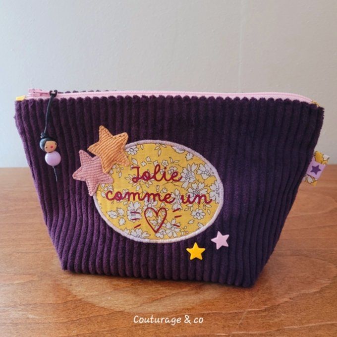 Trousse Personnalisée « Jolie Comme un Cœur »