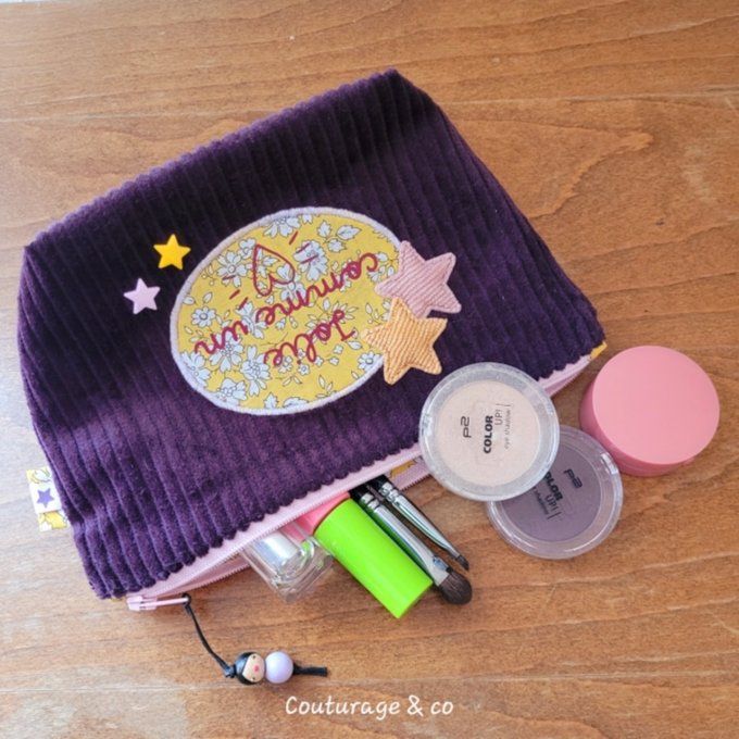 Trousse Personnalisée « Jolie Comme un Cœur »