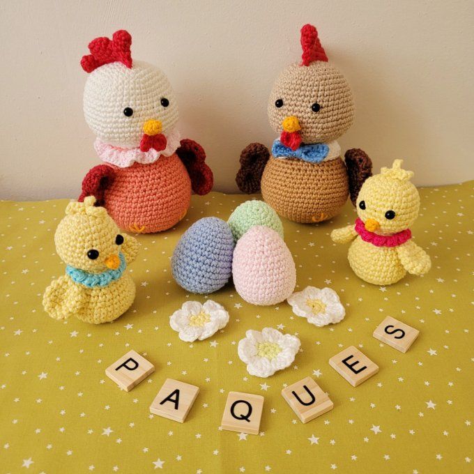 La Fête de Pâques - Patron Crochet PDF 