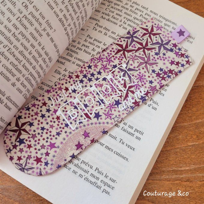 Marque Page Liberty Adelajda Violet